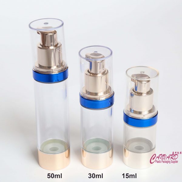 AS-001-gold airless pump bottle
