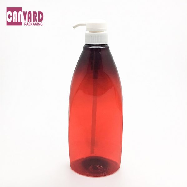PT-187-1000ml PET body lotion shompoo bottle