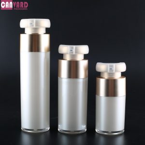 as-054-Pearl white airless dispenser bottles