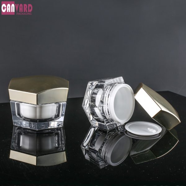 JH-AY-020-30g-50g acrylic cosmetic jar (2)