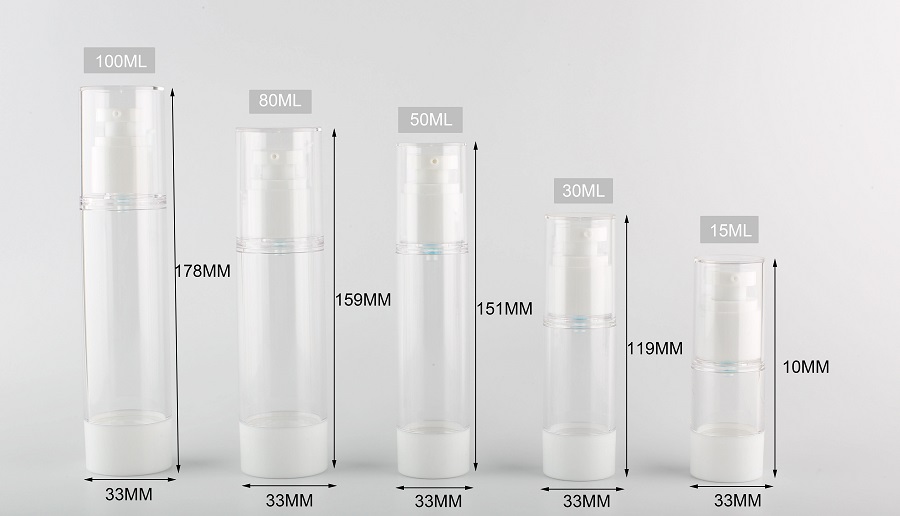 Airless eye cream bottles lightweight airless pump bottles-AS-0032
