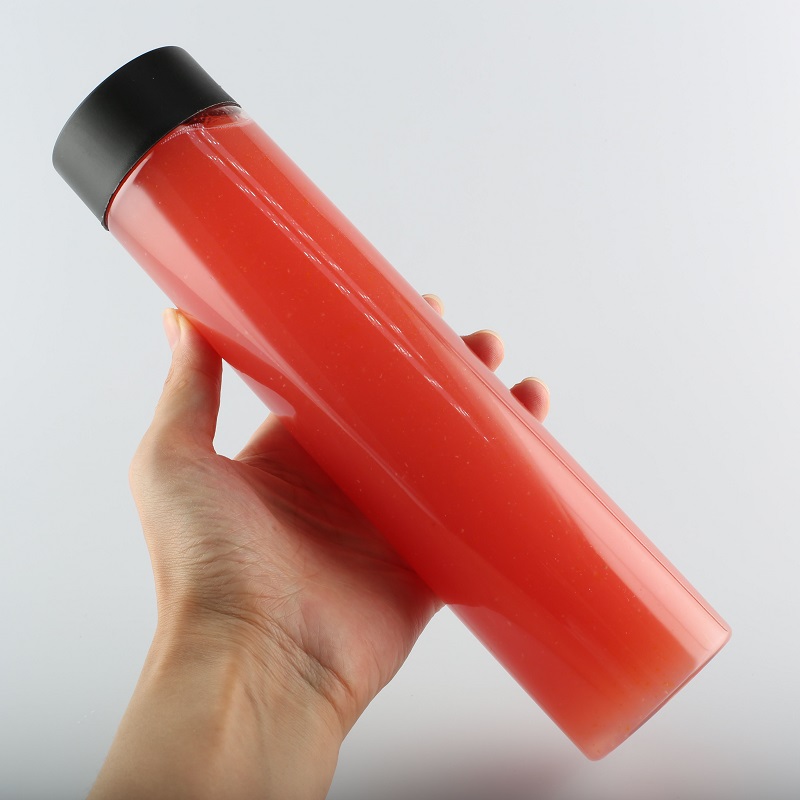 Plastic juice bottle with twist off top