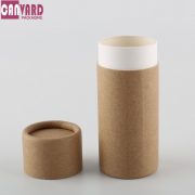 Kraft paper deodorant tubes