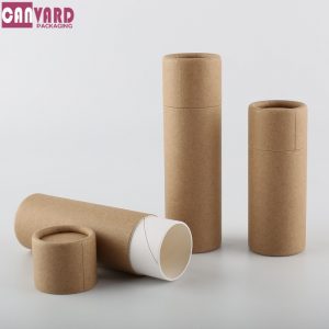 Kraft push up paper tubes