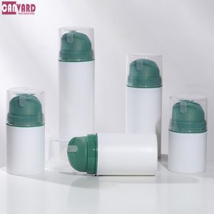 Opaque airless pump bottle