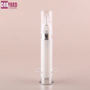 10ml cosmetic syringe shaped airless bottle