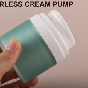 Airless cream jar
