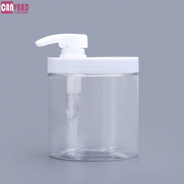 1000ml-PET jar with lotion pump